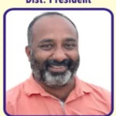 N.J. Shaju, District Vice President